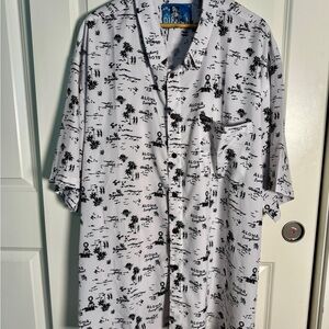 Dixxon Flannel Company Haole Boy Aloha Short Sleeve Hawaiian Shirt Size 5X 0023